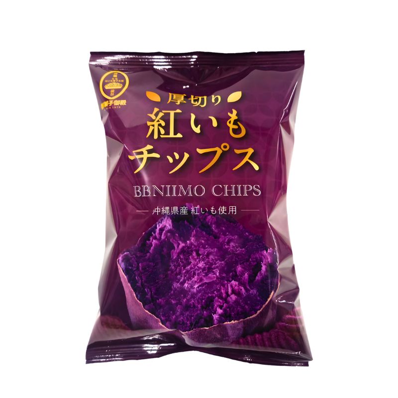 厚切り紅いもチップス